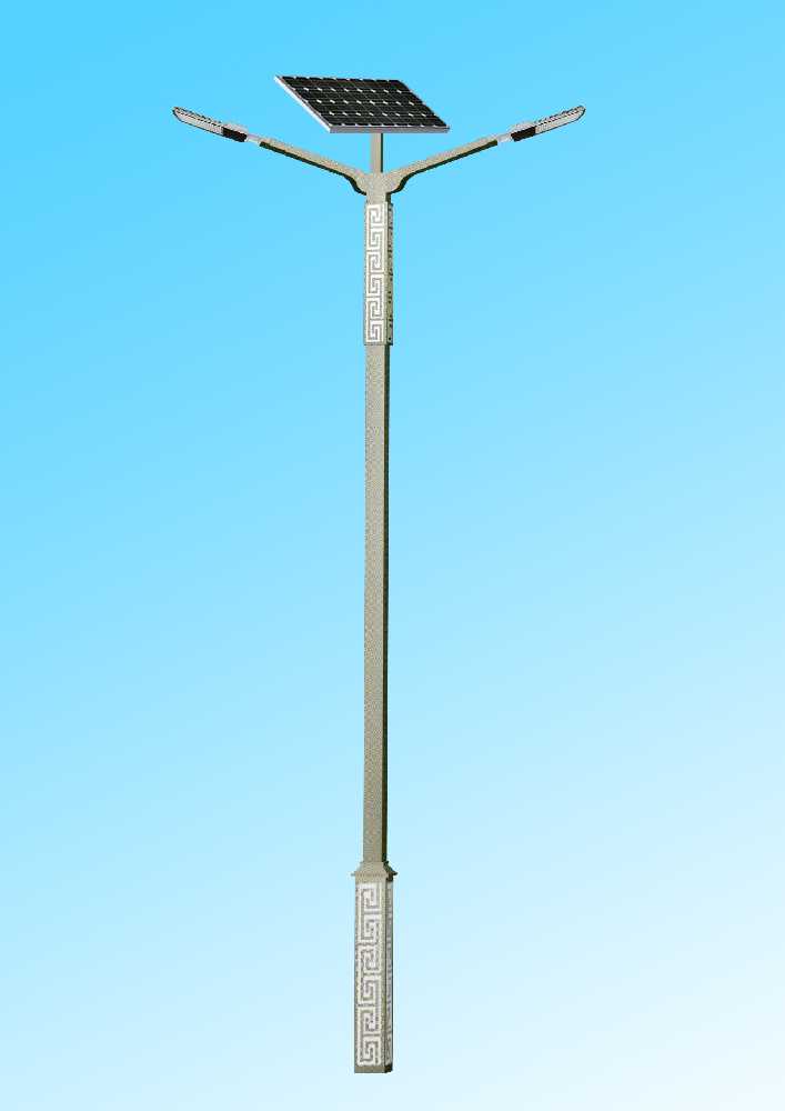 周至县市政道路太阳能路灯